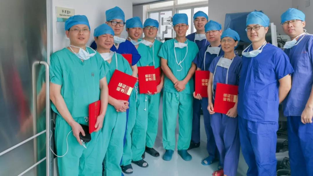 瑞柯恩再度与上海九院携手成功举办泌尿外科科主任研修班,结业证书
